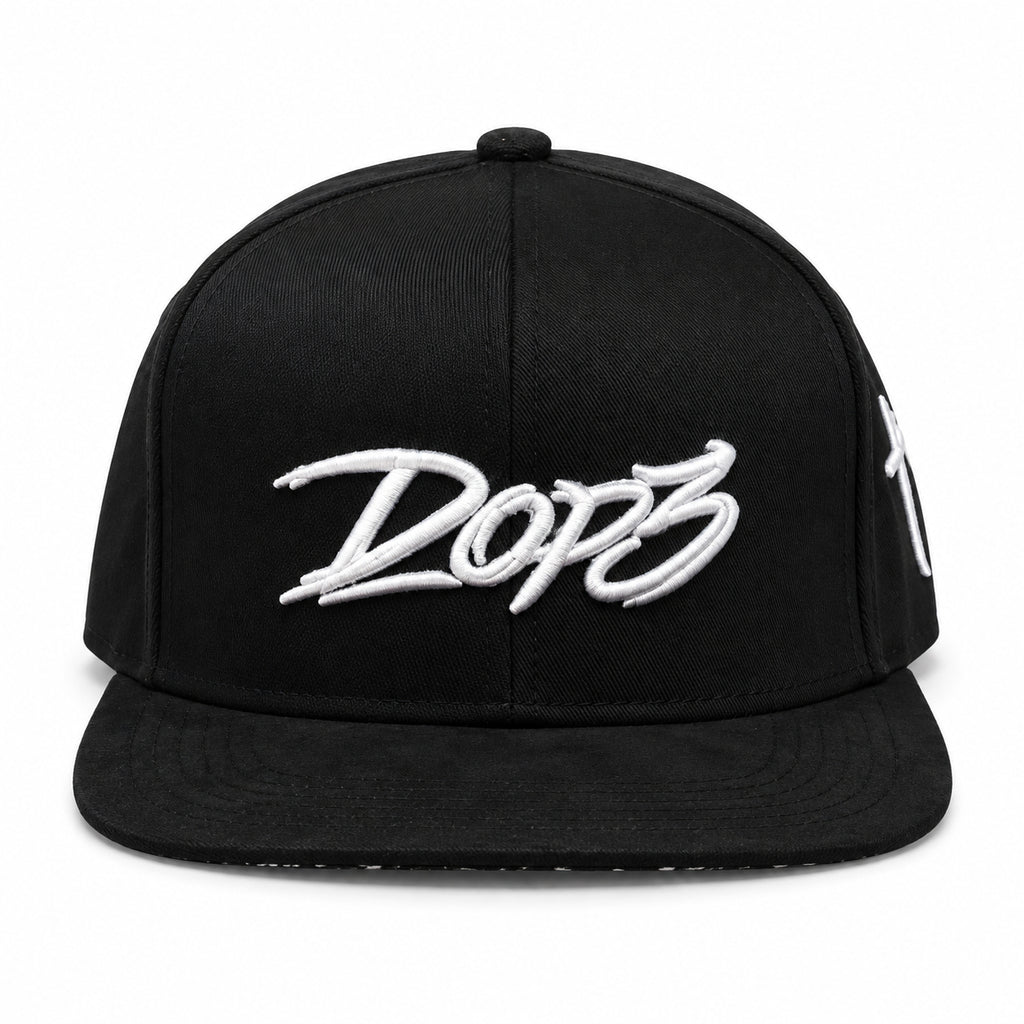 Series 1 Cap -  5 Panel Snapback - Black