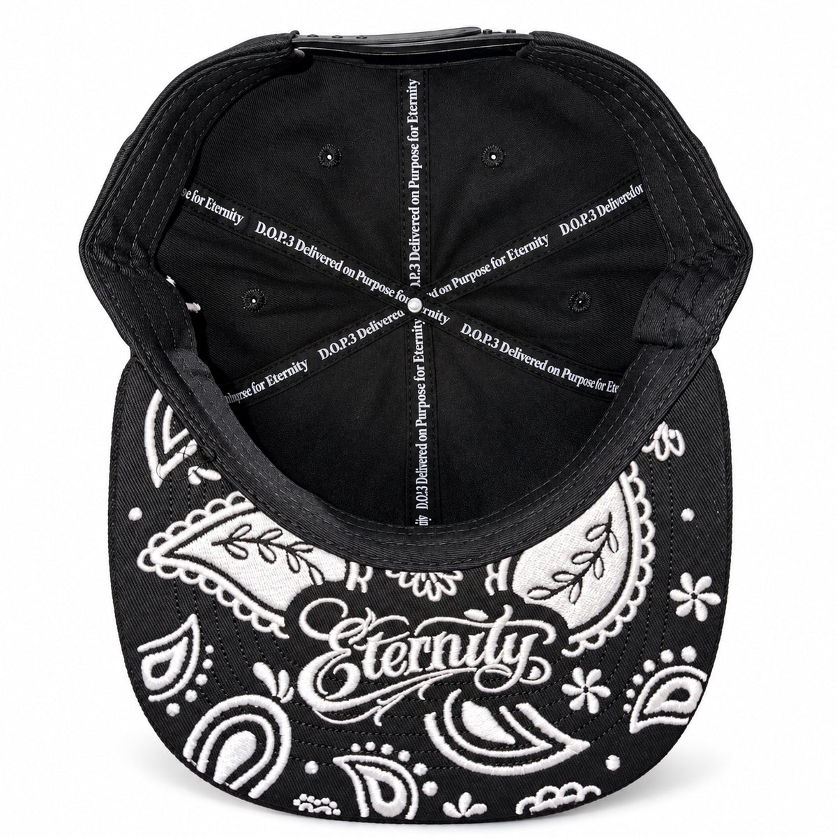 Series 1 Cap -  5 Panel Snapback - Black