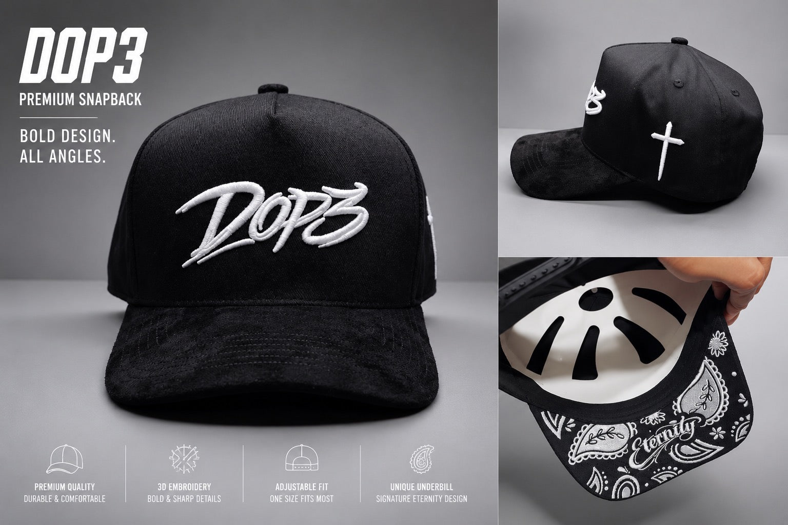 Series 1 Cap - Black